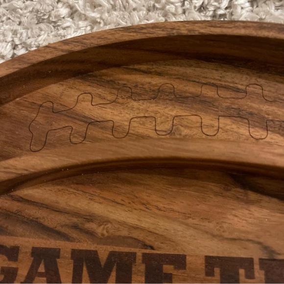 🏈 NEW/UNUSED Game Time Football Charcuterie Snack Tray - Picture 8 of 11